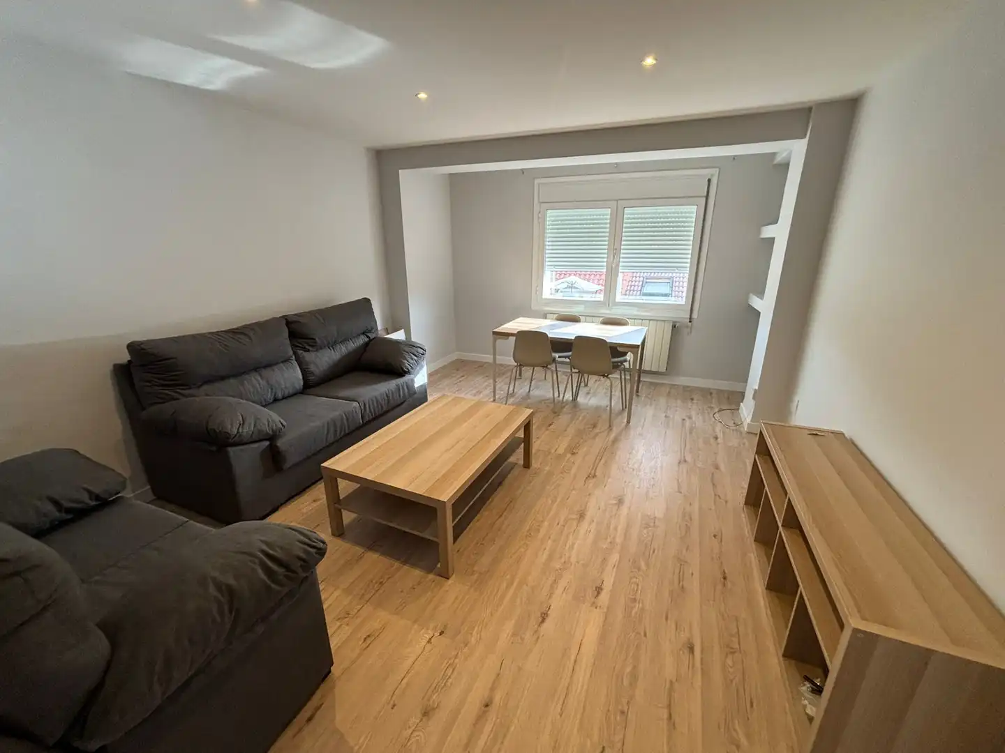 Sala de estar de Estudio de alquiler en Ciudad Real con Calefacción, Terraza y Amueblado