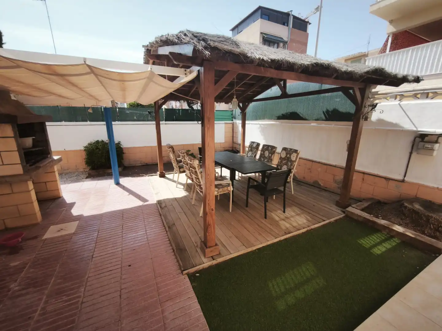 Terraza de Casa o chalet en venta en El Campello con Aire acondicionado, Calefacción y Jardín privado