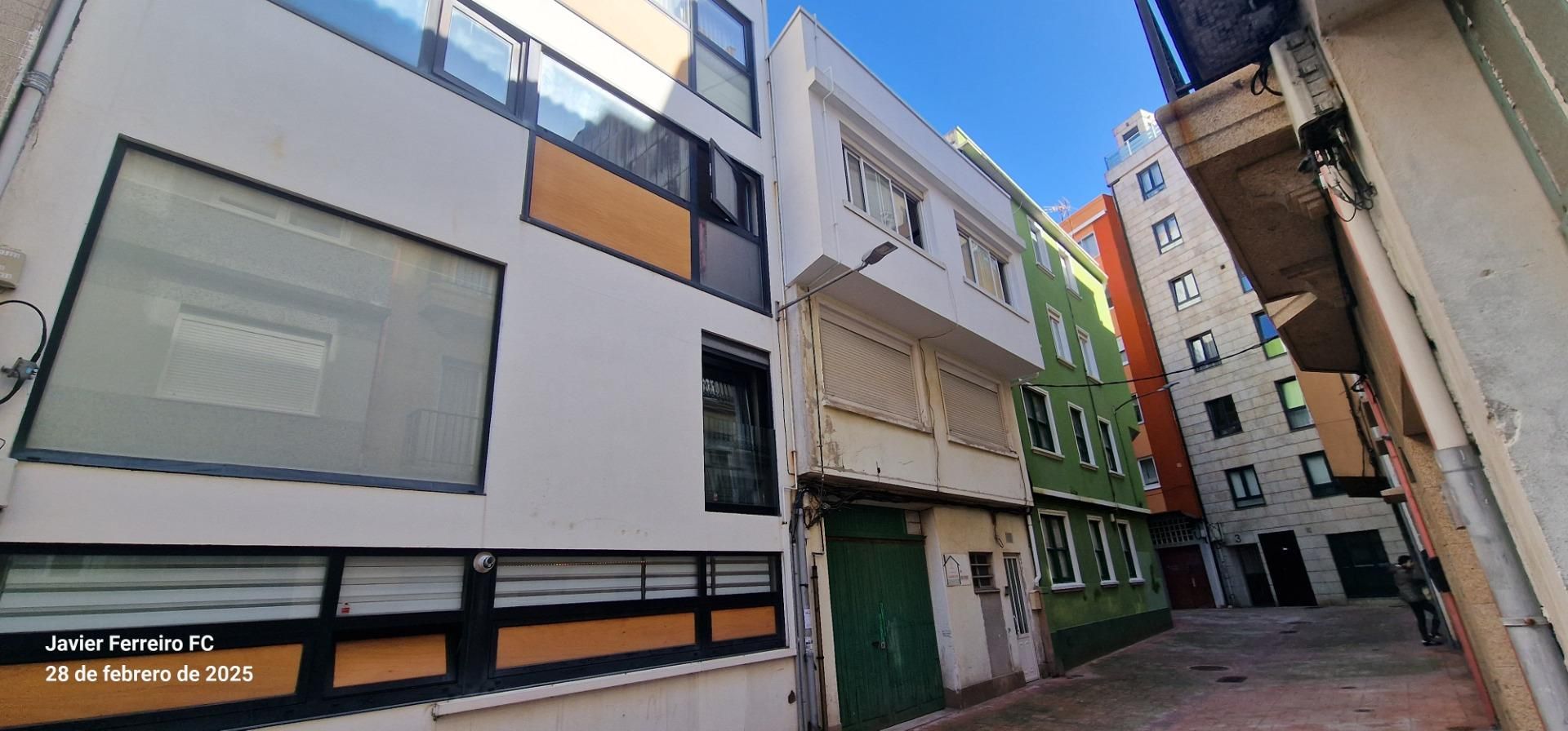Exterior view of Flat to rent in A Coruña Capital   with Alarm