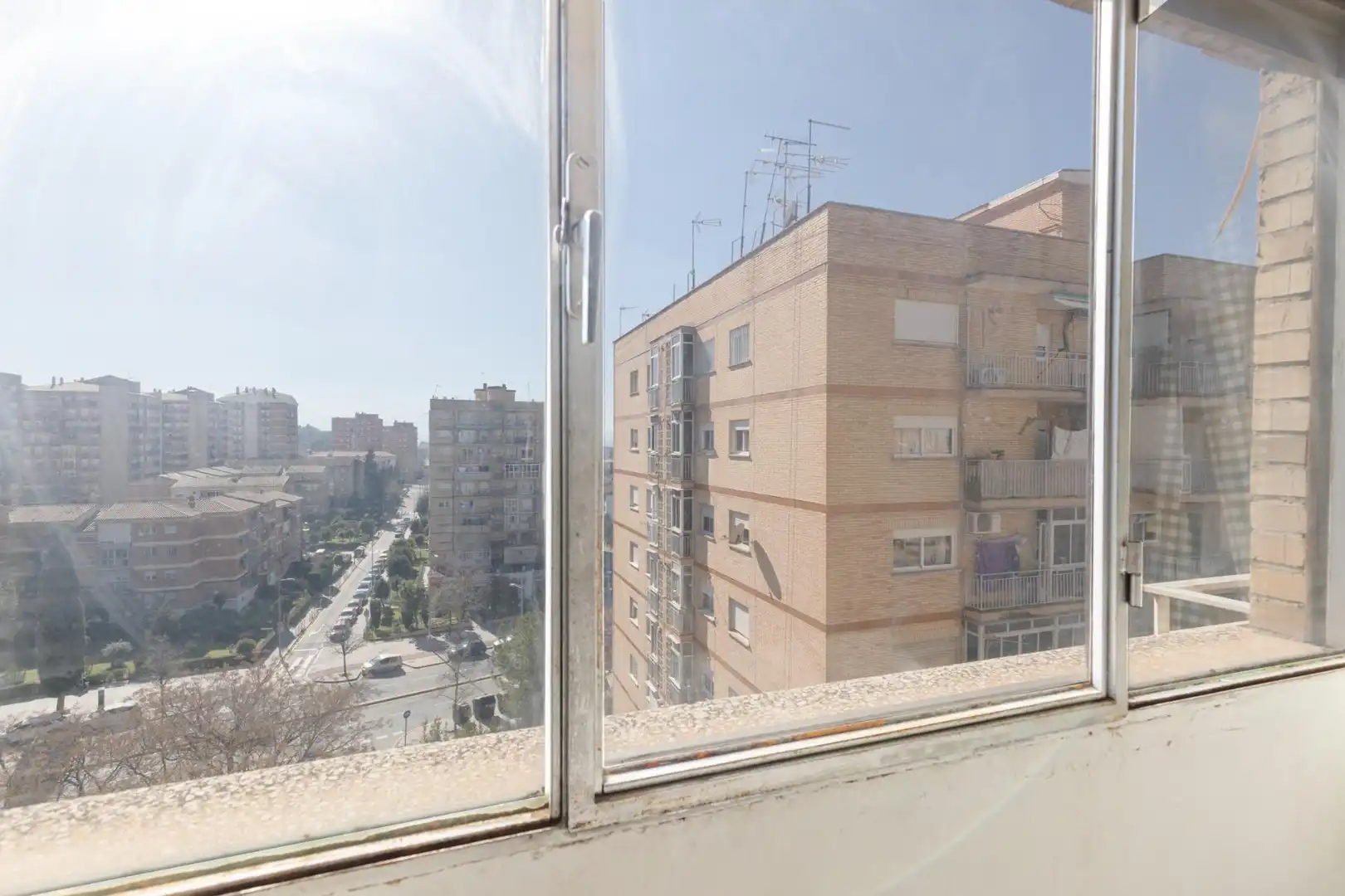 Vista exterior de Pis en venda en Granada amb Terrassa