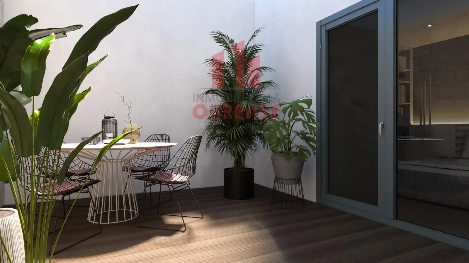 Terraza de Piso en venta en Ourense Capital  con Calefacción y Terraza