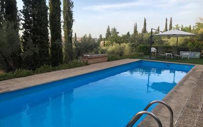 Swimming pool of House or chalet for sale in  Toledo Capital  with Air Conditioner, Terrace and Swimming Pool