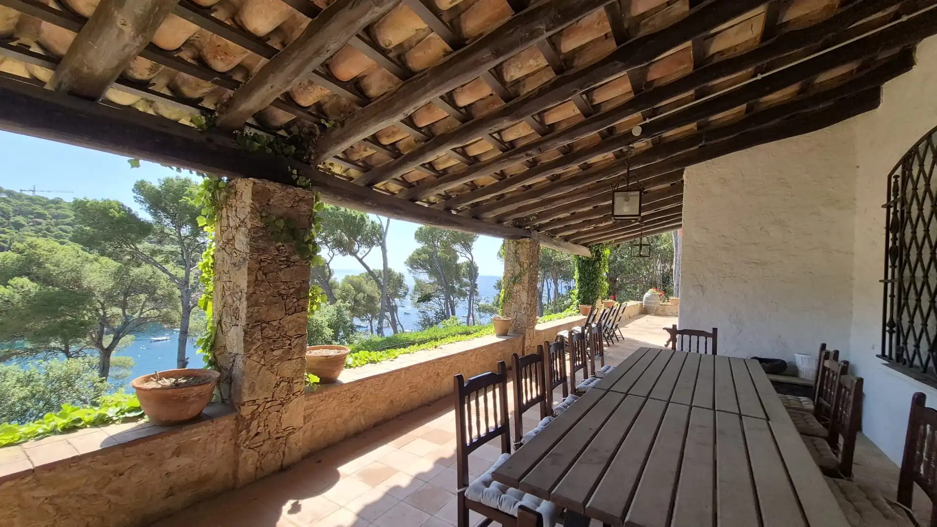 Terrassa de Casa o xalet en venda en Palafrugell