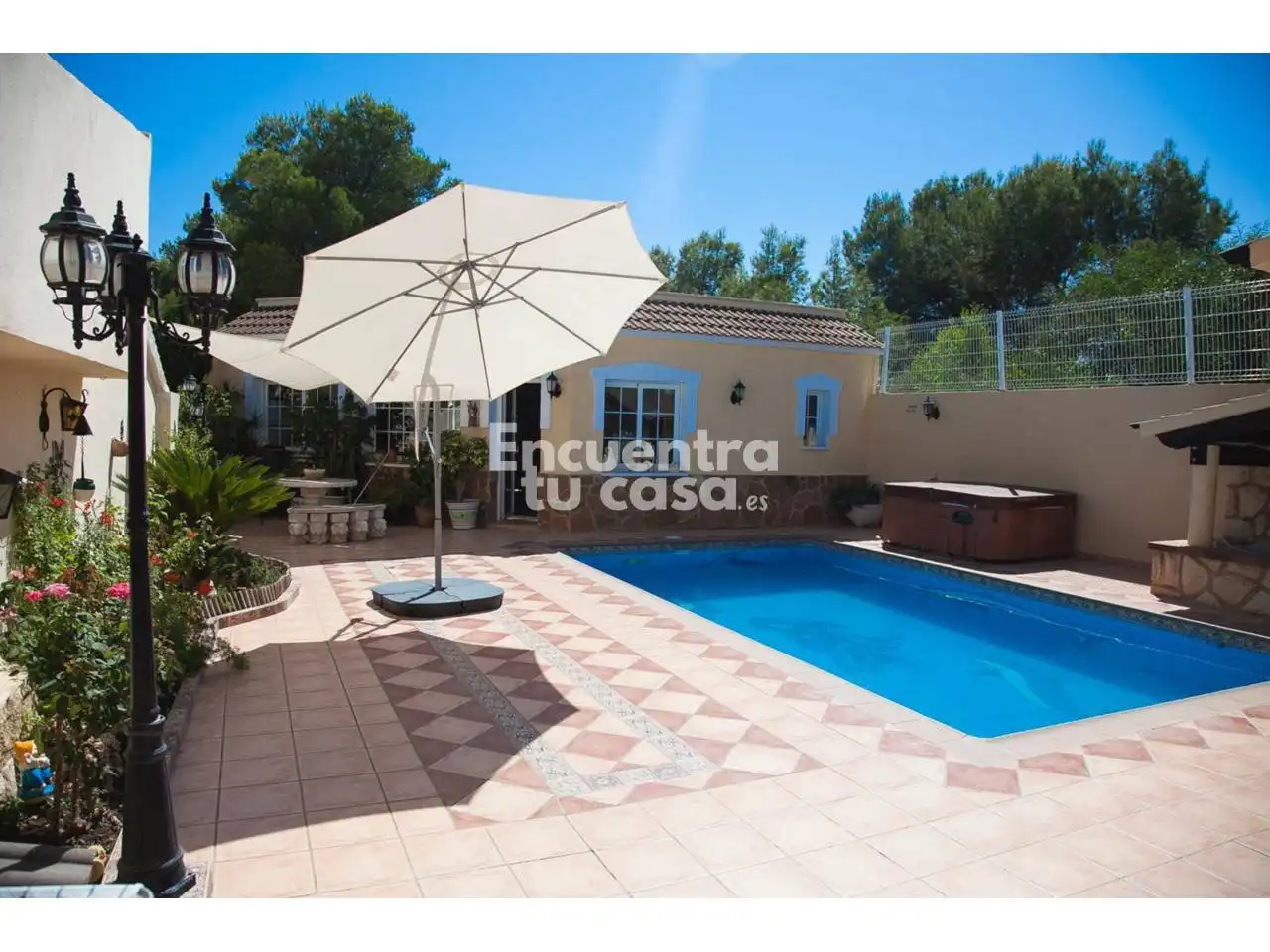 Swimming pool of Houses for rent in La Nucia  with Air Conditioner, Heating and Private garden