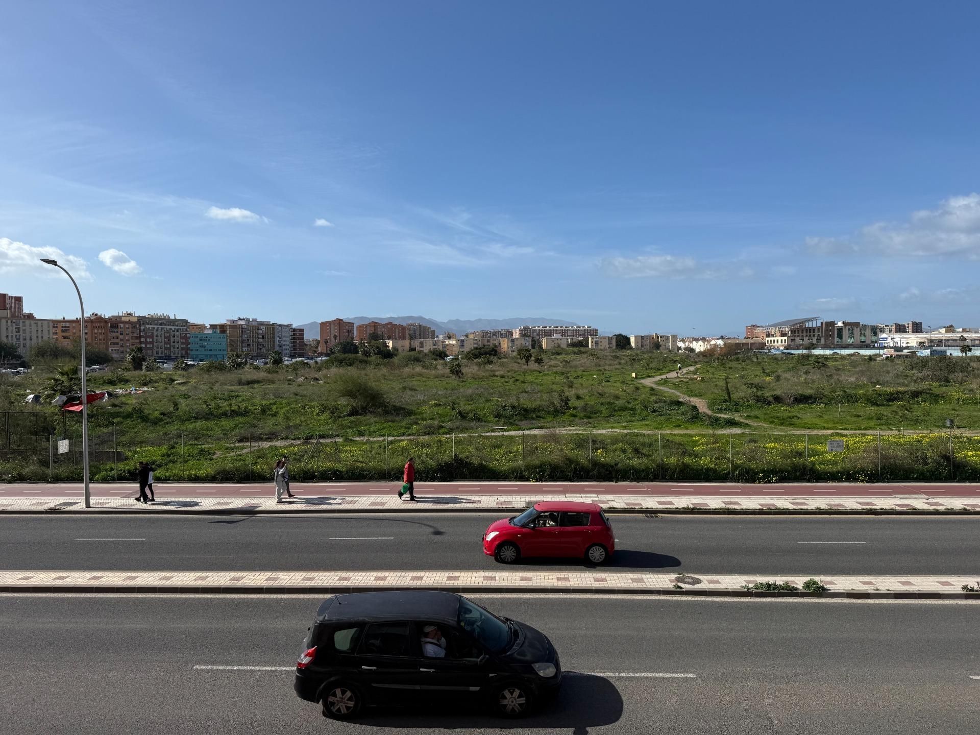 Exterior view of Flat for sale in Málaga Capital  with Air Conditioner, Terrace and Balcony