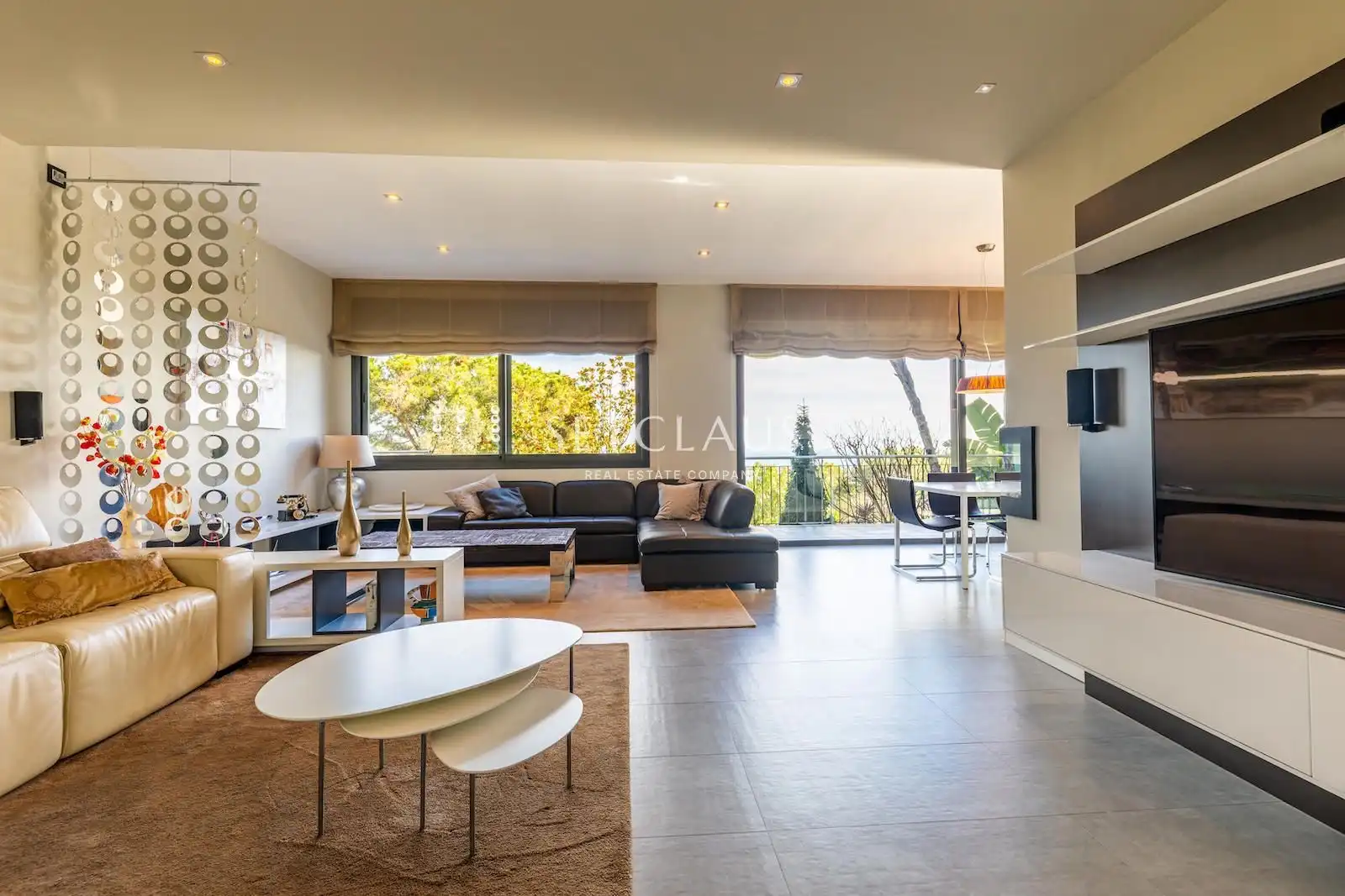 Sala d'estar de Casa o xalet en venda en Premià de Dalt amb Aire condicionat, Calefacció i Jardí privat