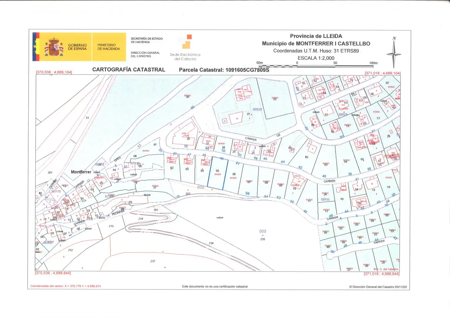 Residential land for sale in de la Plana, imagen 3