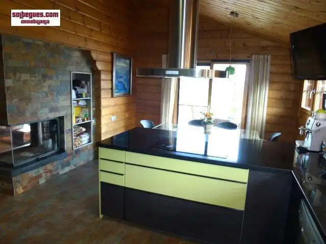 Cocina de Casa o chalet en venta en Begues con Aire acondicionado, Calefacción y Jardín privado