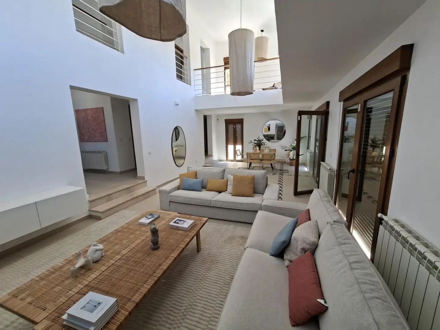 Living room of Houses for sale in Lozoyuela-Navas-Sieteiglesias