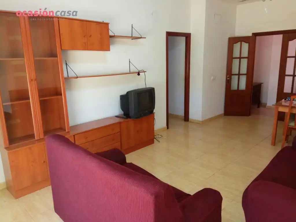 Living room of Flat for sale in Pozoblanco  with Storage room, Furnished and Balcony