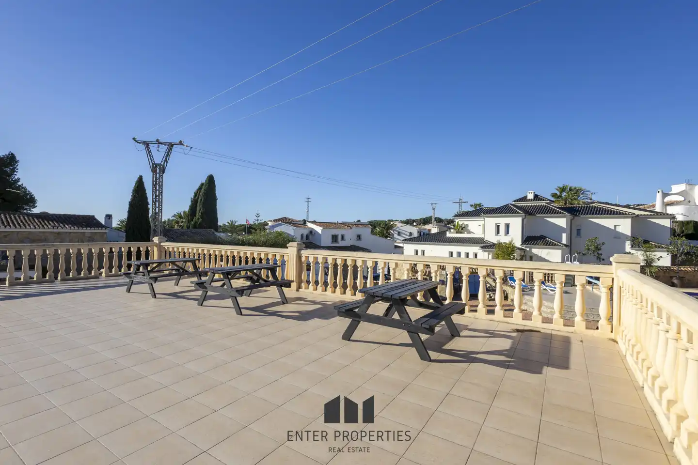 Terraza de Piso en venta en Moraira con Aire acondicionado, Calefacción y Piscina