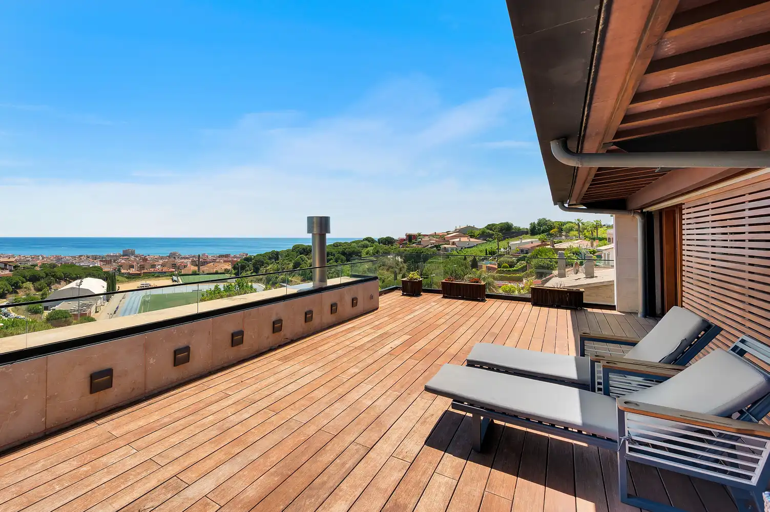 Terrassa de Casa o xalet en venda en Calella amb Aire condicionat, Calefacció i Jardí privat