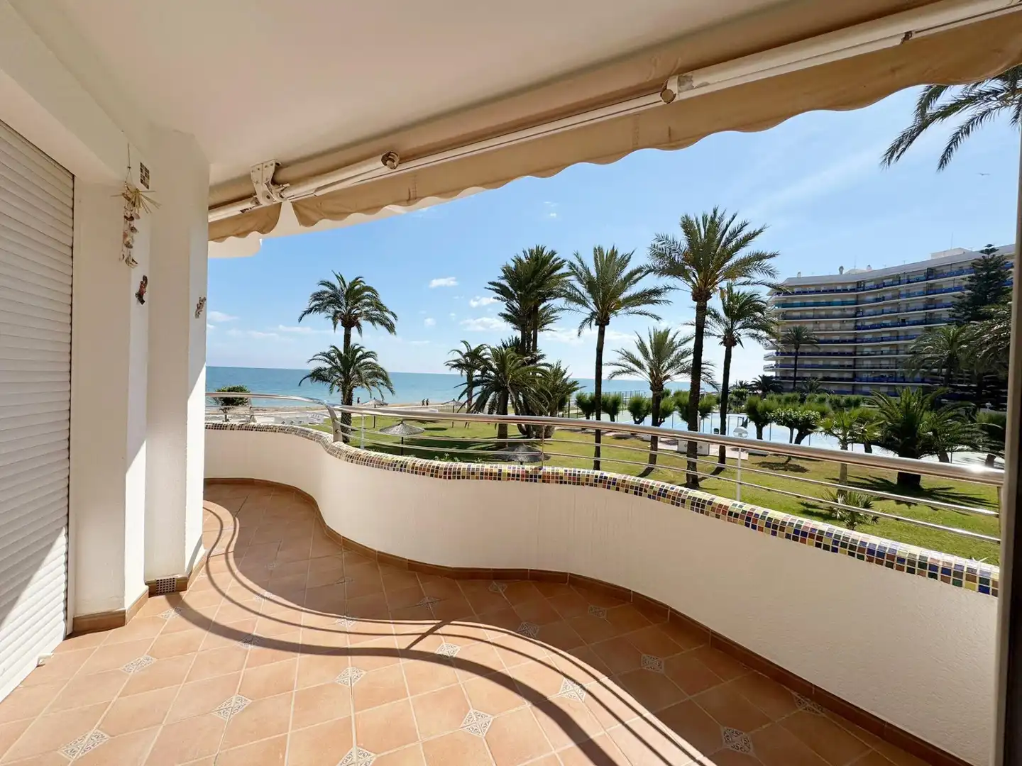 Terraza de Apartamento en venta en Dénia con Aire acondicionado, Calefacción y Jardín privado