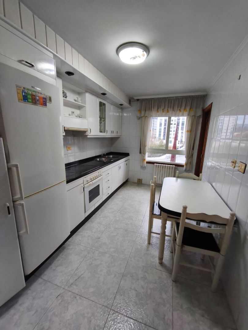 Cuina de Dúplex en venda en Ourense Capital  amb Calefacció, Parquet i Forn