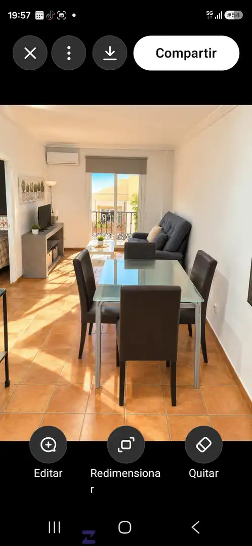 Menjador de Apartament de lloguer en San Pedro de Alcántara