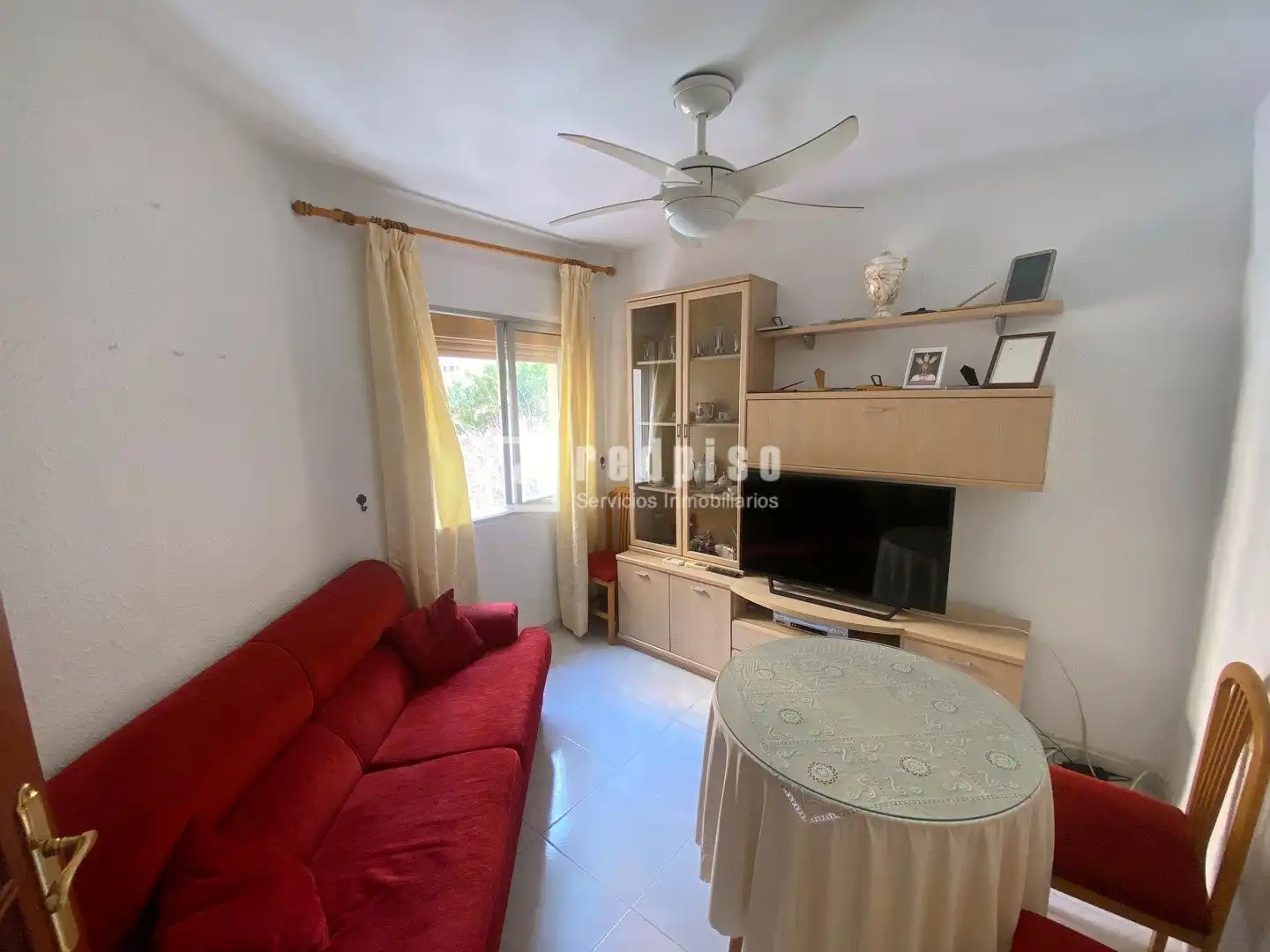 Living room of Flat for sale in Málaga  with Air Conditioner, Heating and Terrace