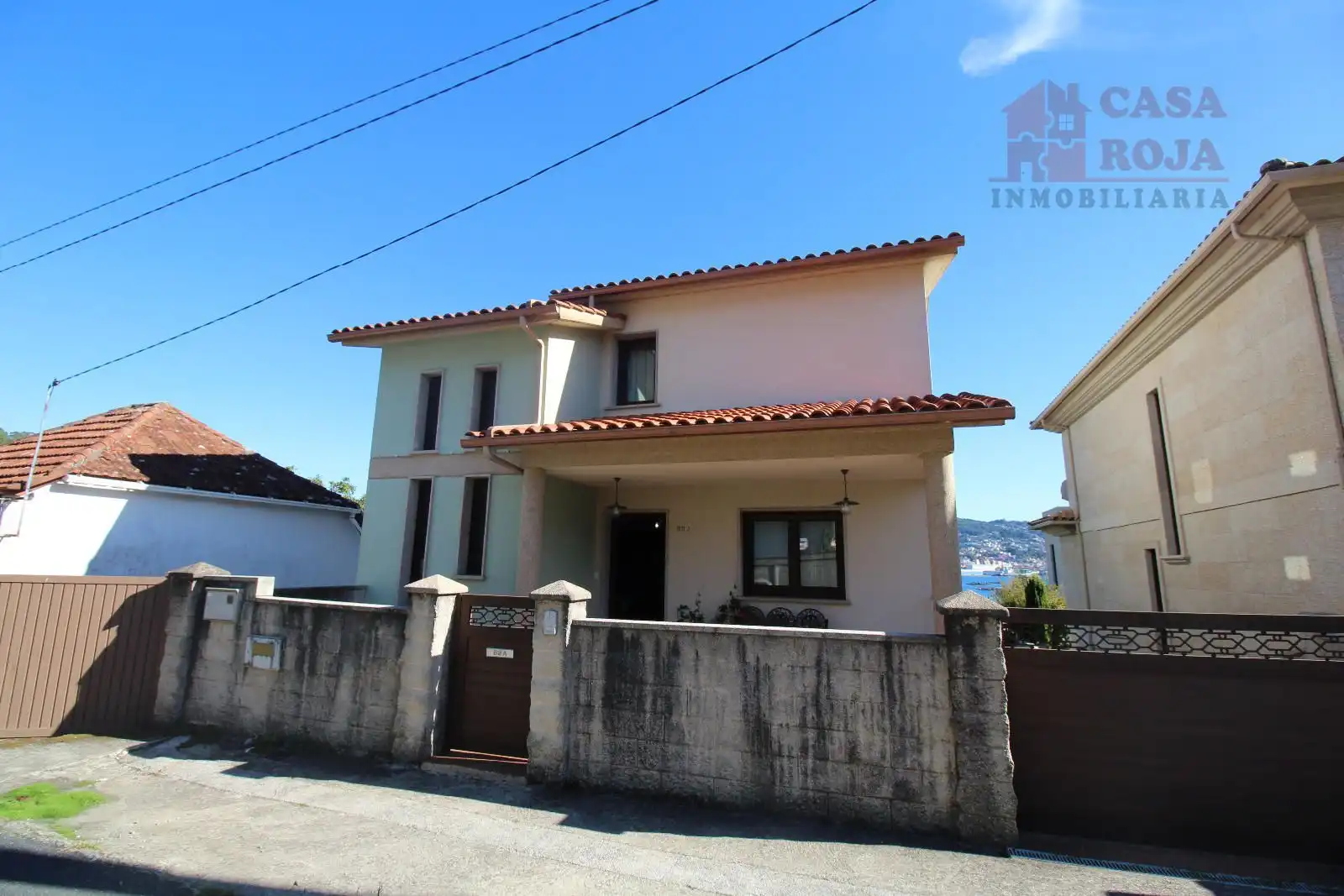Vista exterior de Casa o chalet en venta en Moaña con Calefacción, Terraza y Trastero