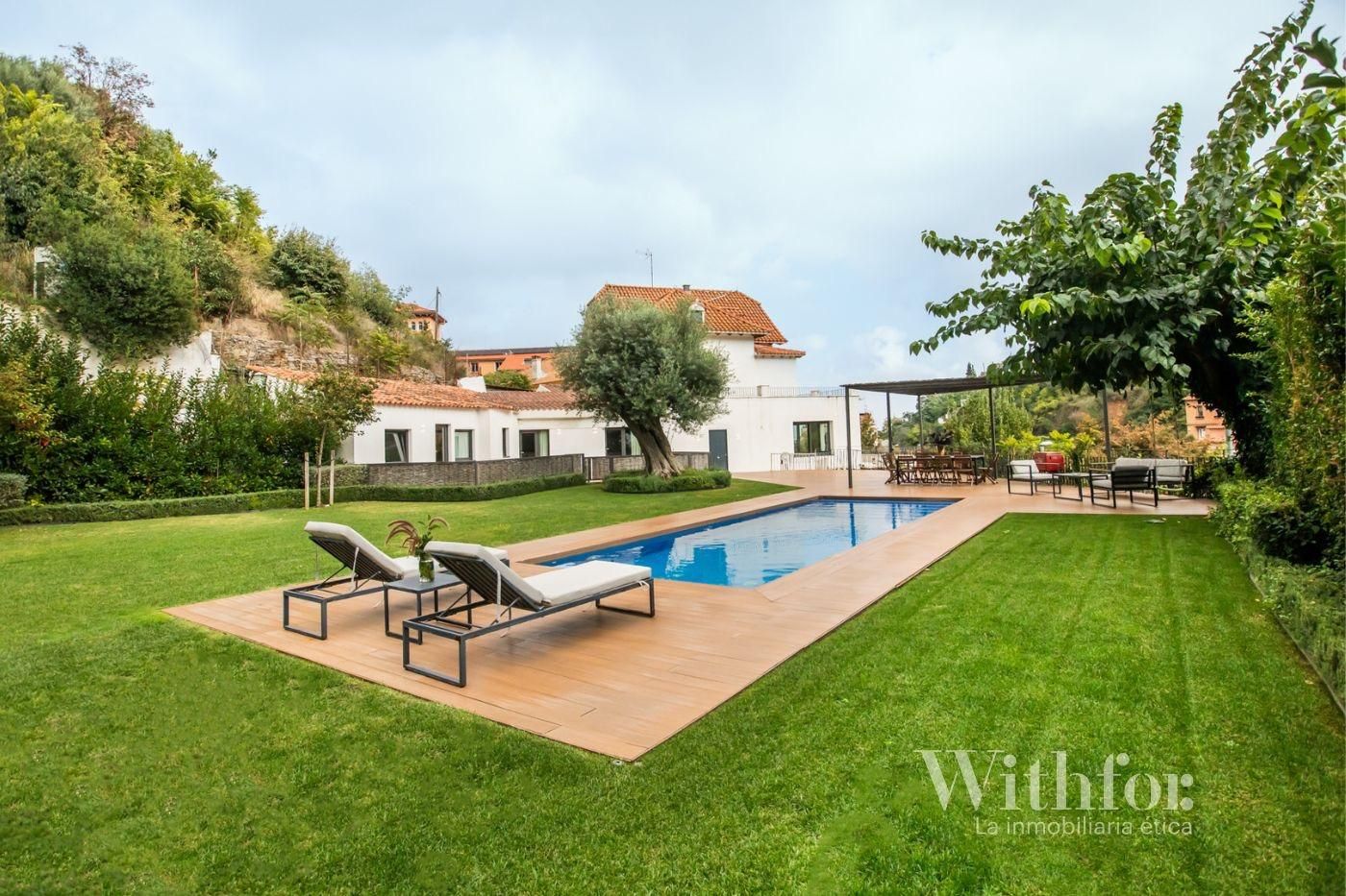 Terrassa de Casa o xalet de lloguer en  Barcelona Capital amb Aire condicionat, Calefacció i Jardí privat