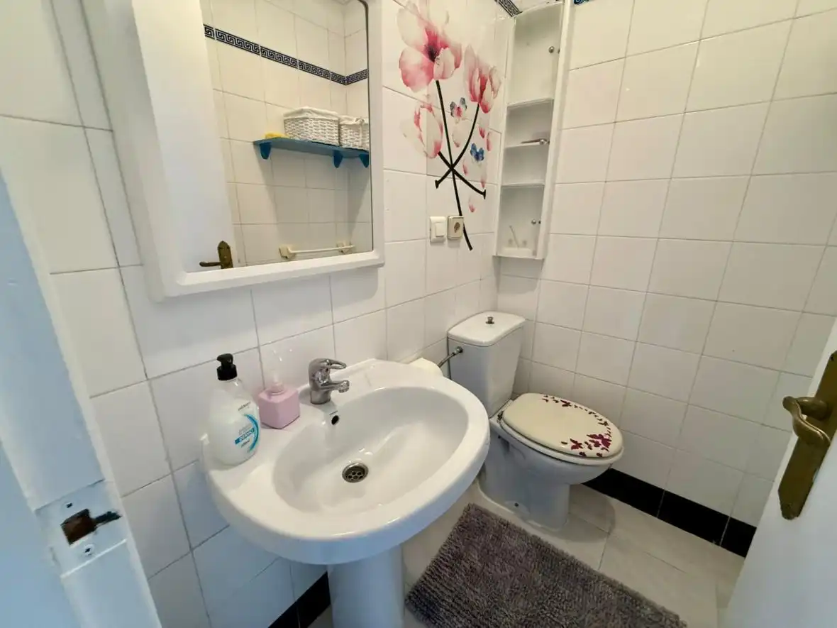 Baño de Apartamento en venta en Elche / Elx con Calefacción, Terraza y Piscina