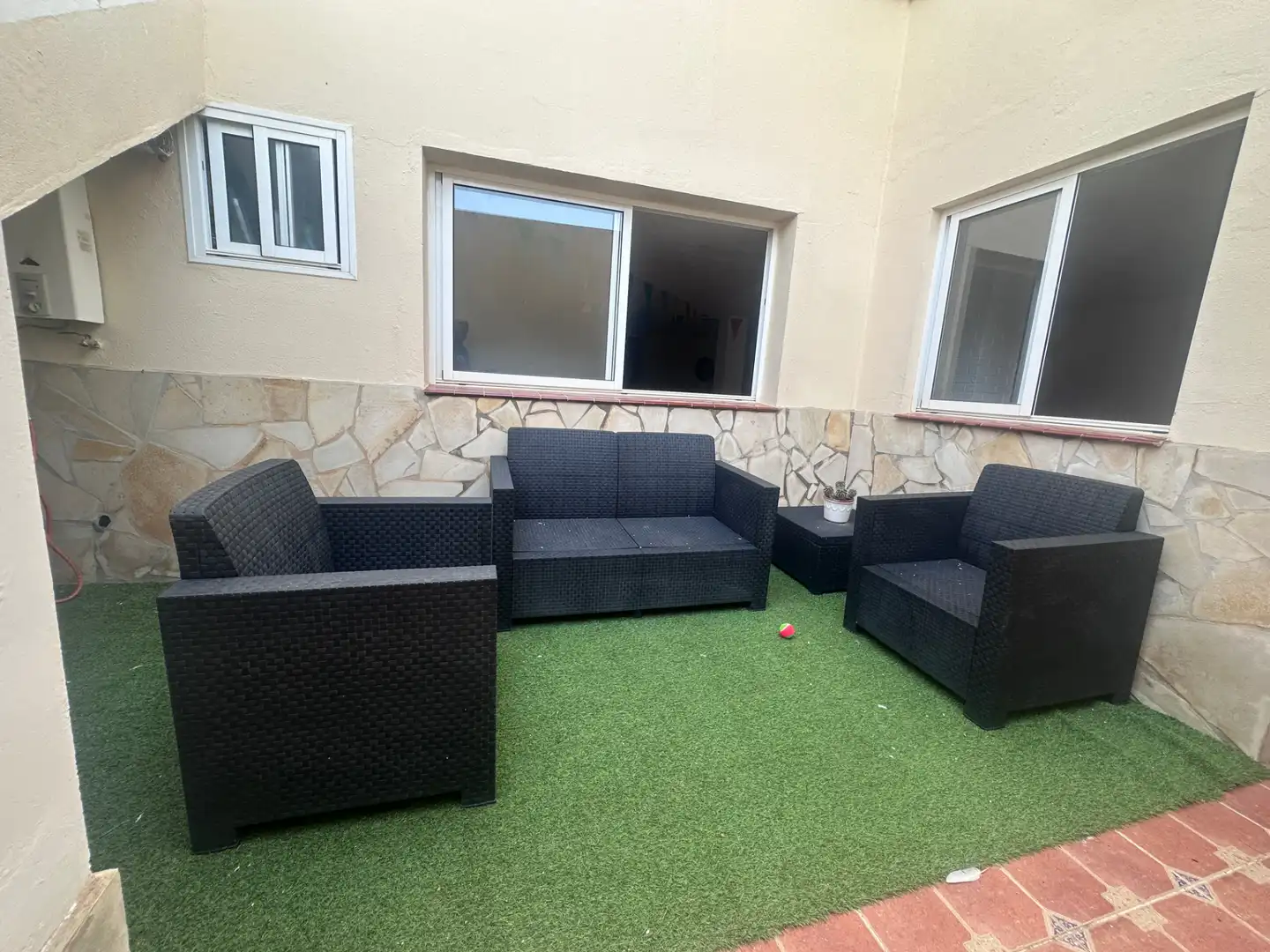 Terraza de Casa adosada en venta en Vélez-Málaga con Aire acondicionado, Calefacción y Terraza