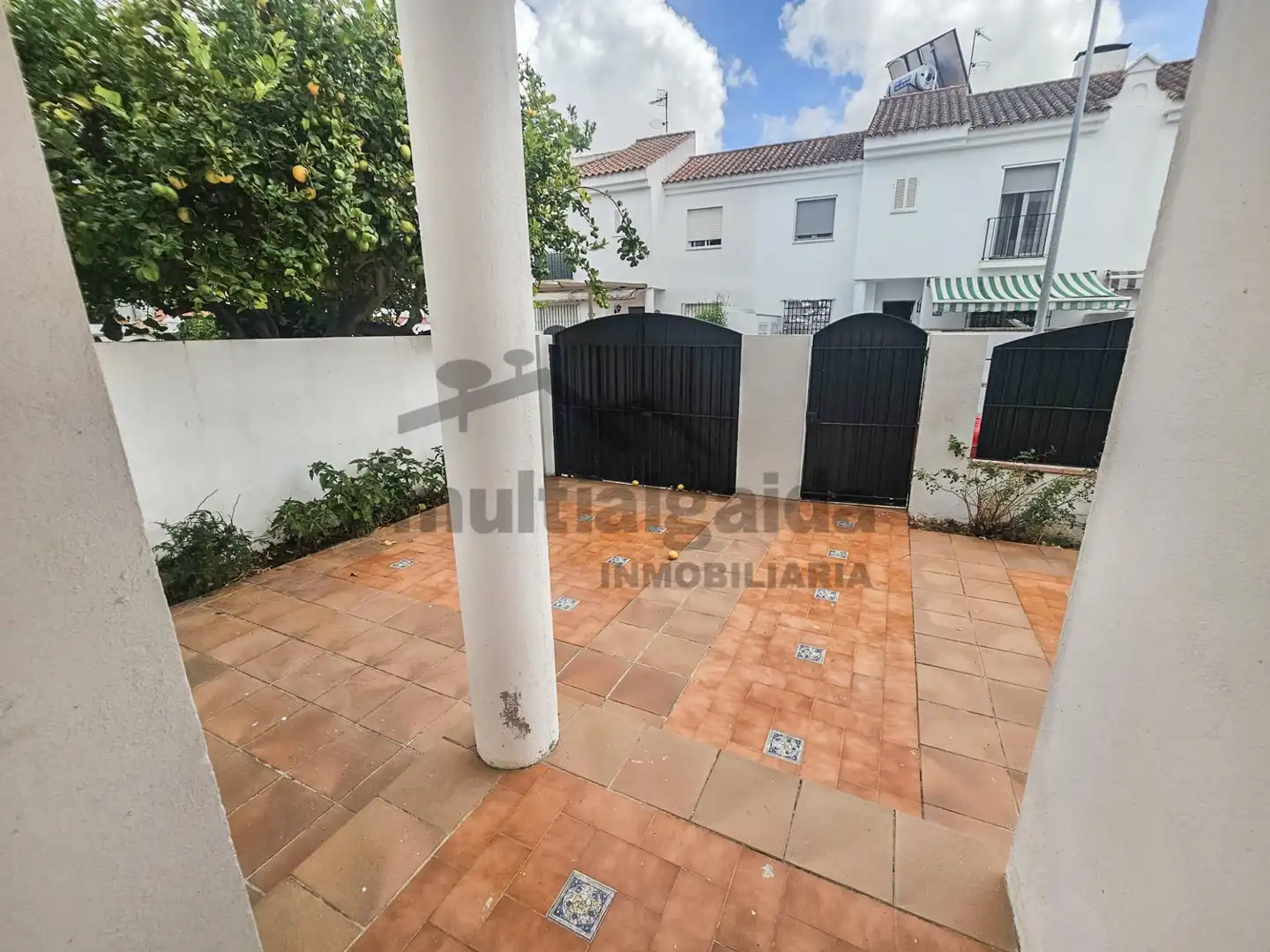 Jardín de Casa adosada en venta en Sanlúcar de Barrameda con Terraza y Trastero