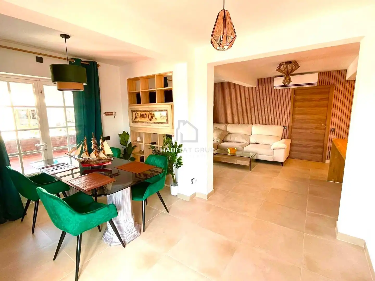Sala de estar de Piso en venta en Ciutadella de Menorca con Calefacción y Terraza