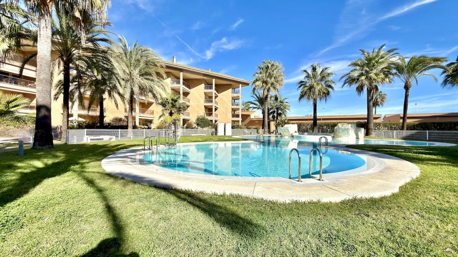 Swimming pool of Apartments for sale in Jávea / Xàbia  with Air Conditioner, Heating and Private garden