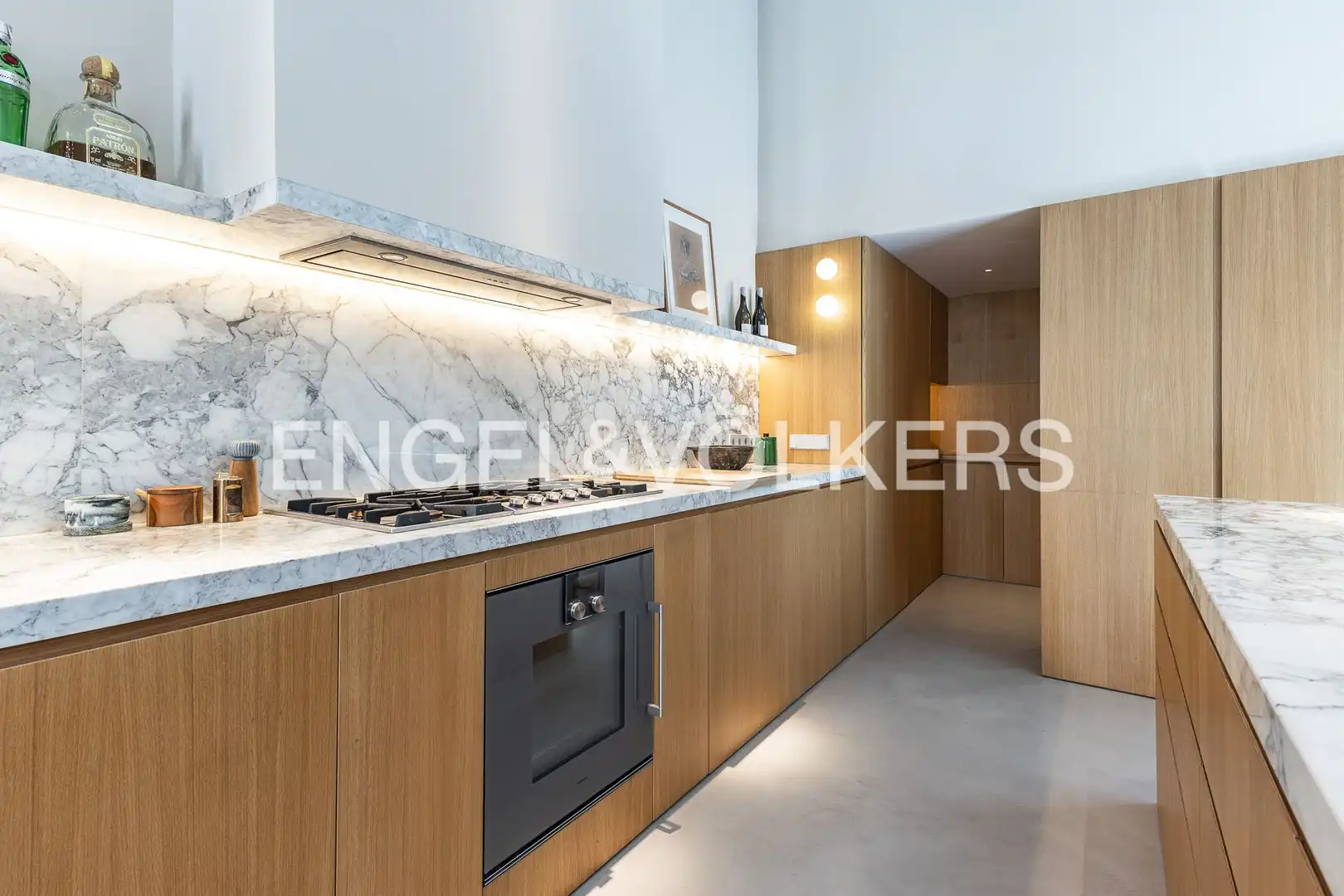 Kitchen of Houses for rent in Barcelona  with Air Conditioner, Heating and Private garden