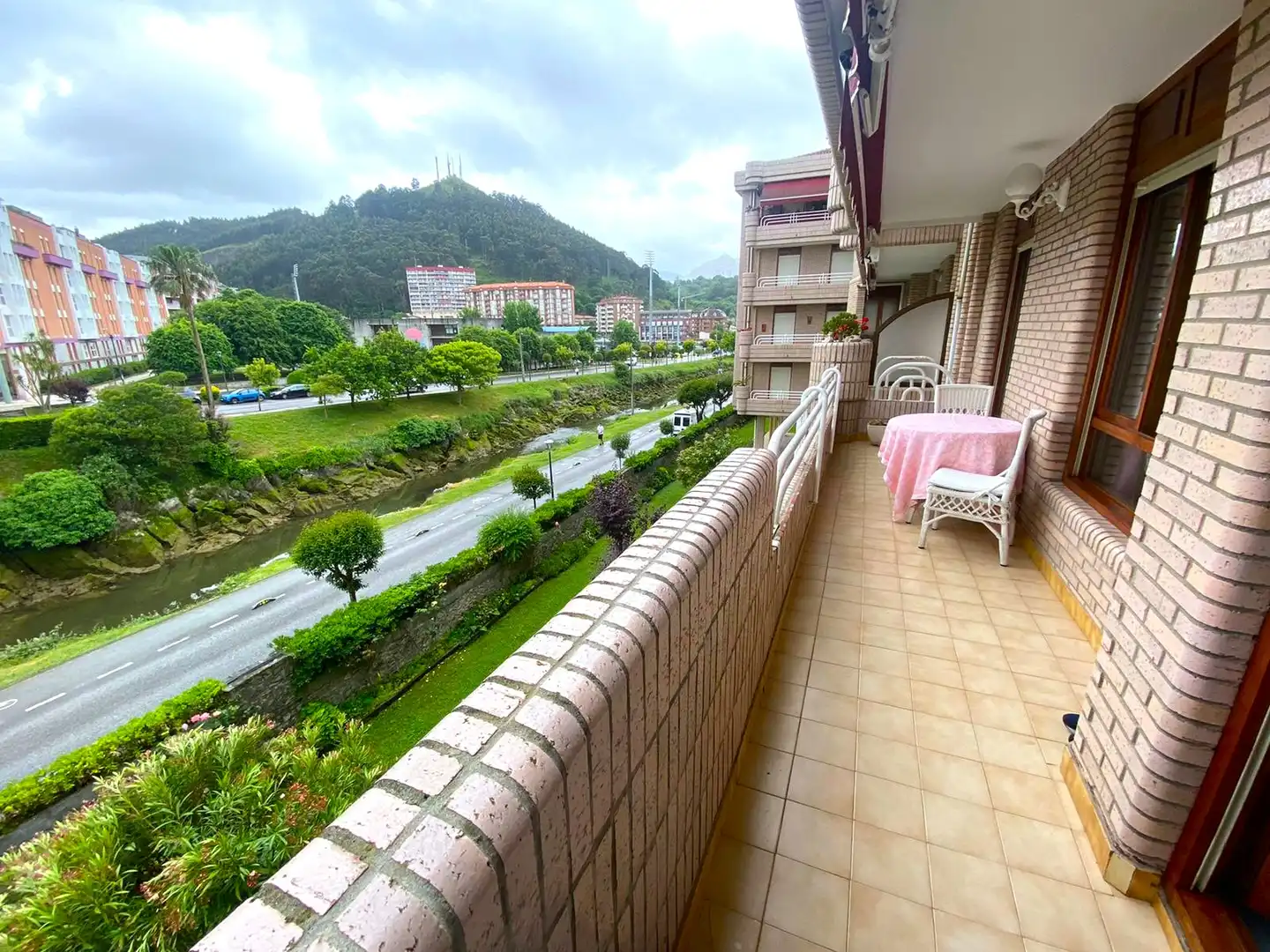 Terrace of Flat for sale in Castro-Urdiales  with Heating, Private garden and Parquet flooring