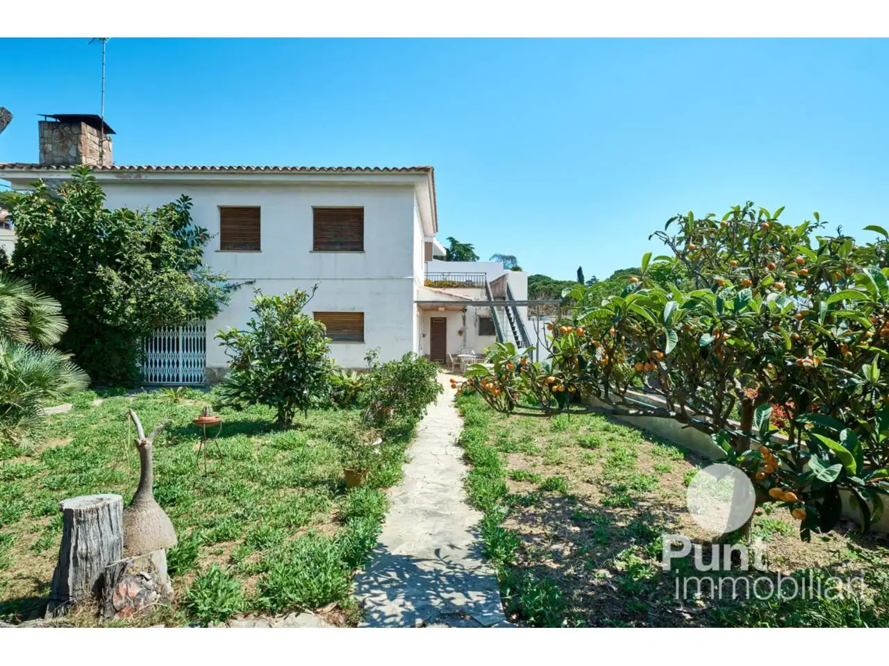 Vista exterior de Casa o chalet en venta en Premià de Dalt con Piscina