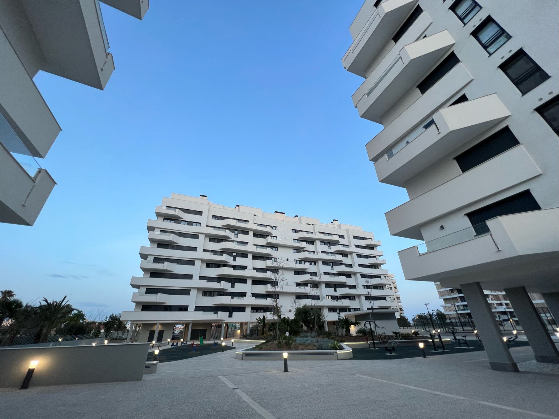 Exterior view of Flat for sale in Alicante / Alacant  with Air Conditioner, Heating and Parquet flooring