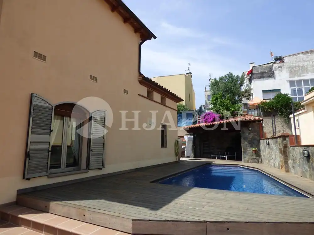 Terrassa de Casa o xalet en venda en Teià amb Calefacció, Jardí privat i Terrassa