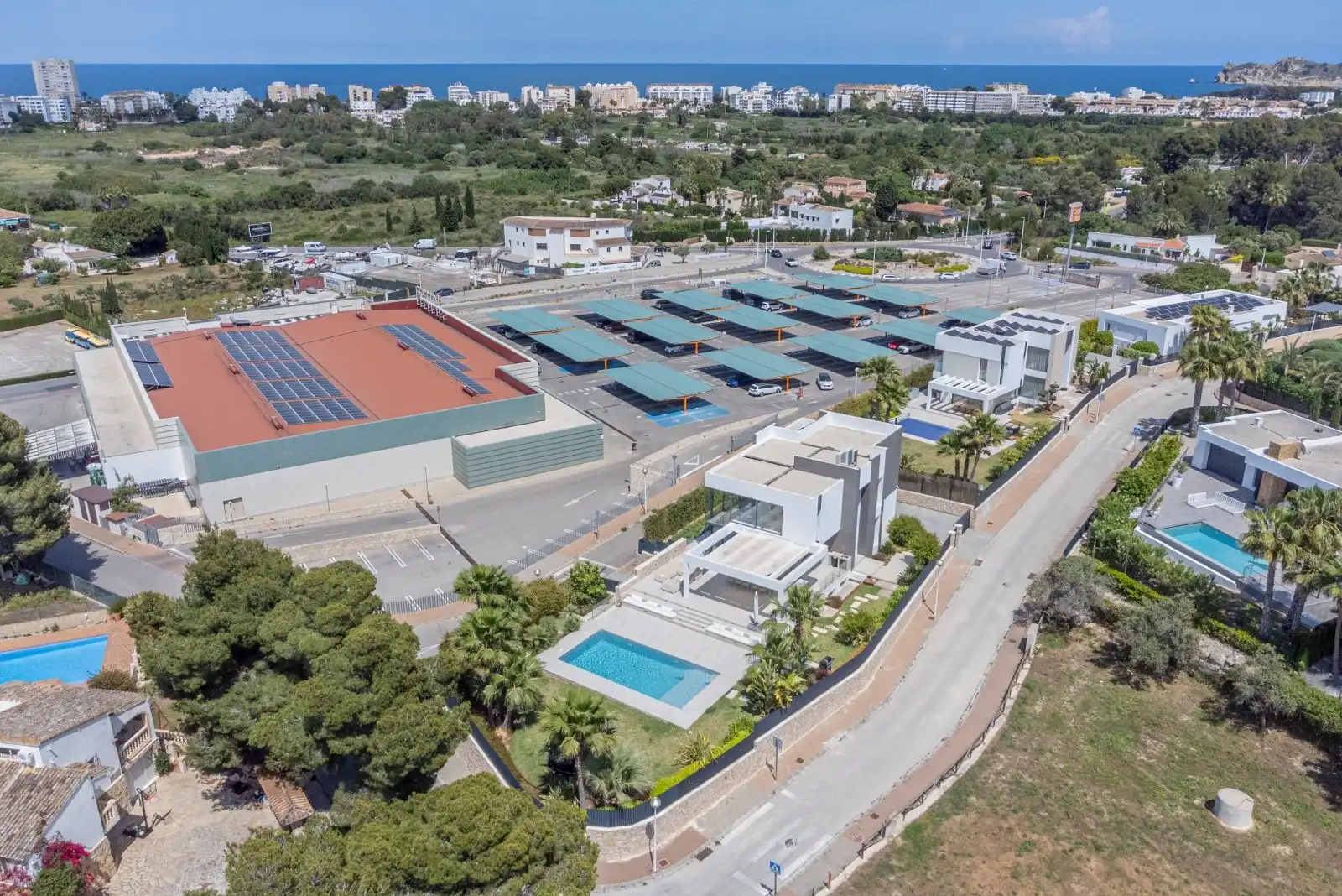 Swimming pool of Houses for sale in Jávea / Xàbia  with Air Conditioner, Heating and Private garden
