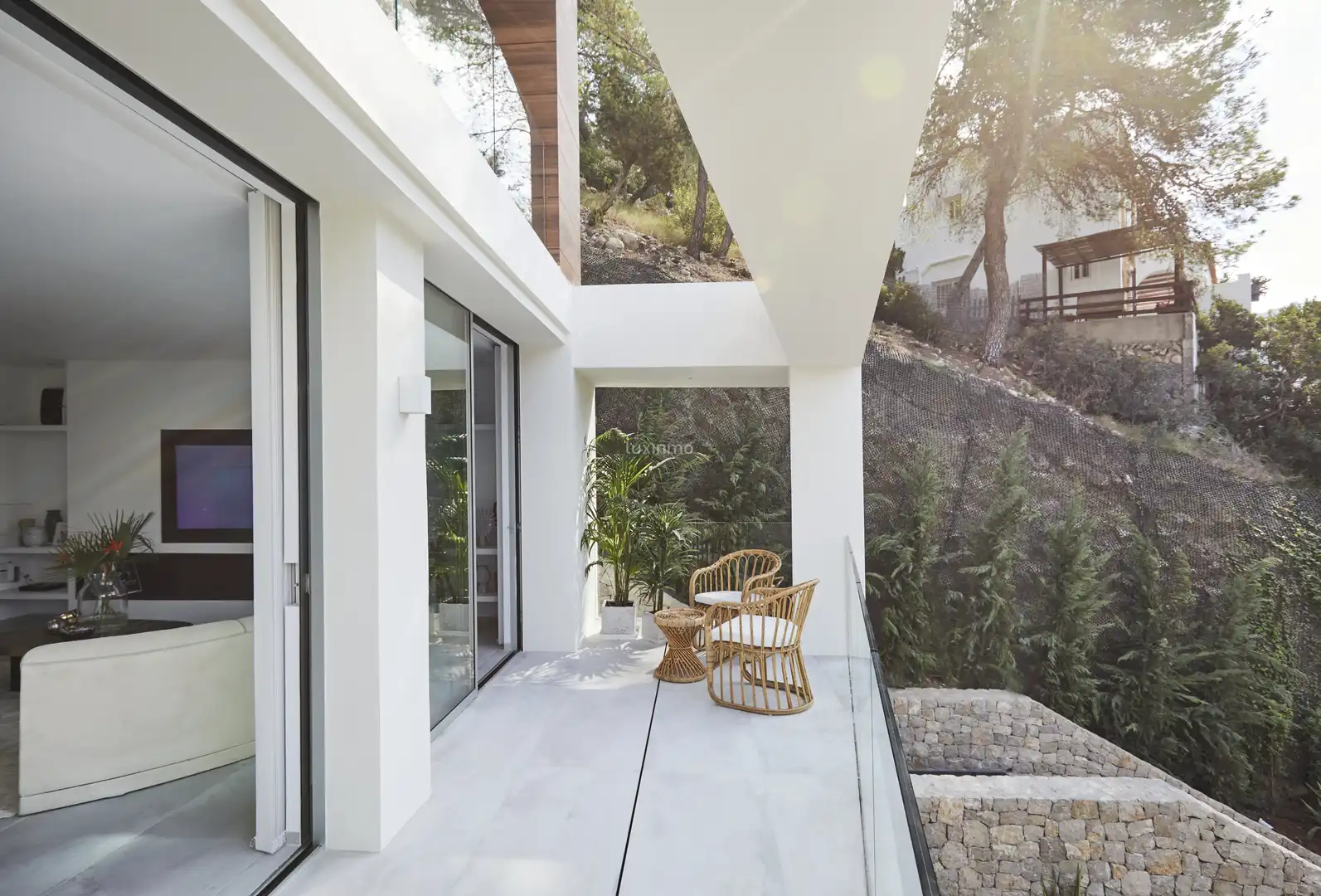 Terrassa de Casa o xalet en venda en Santa Eulària des Riu amb Aire condicionat, Calefacció i Terrassa