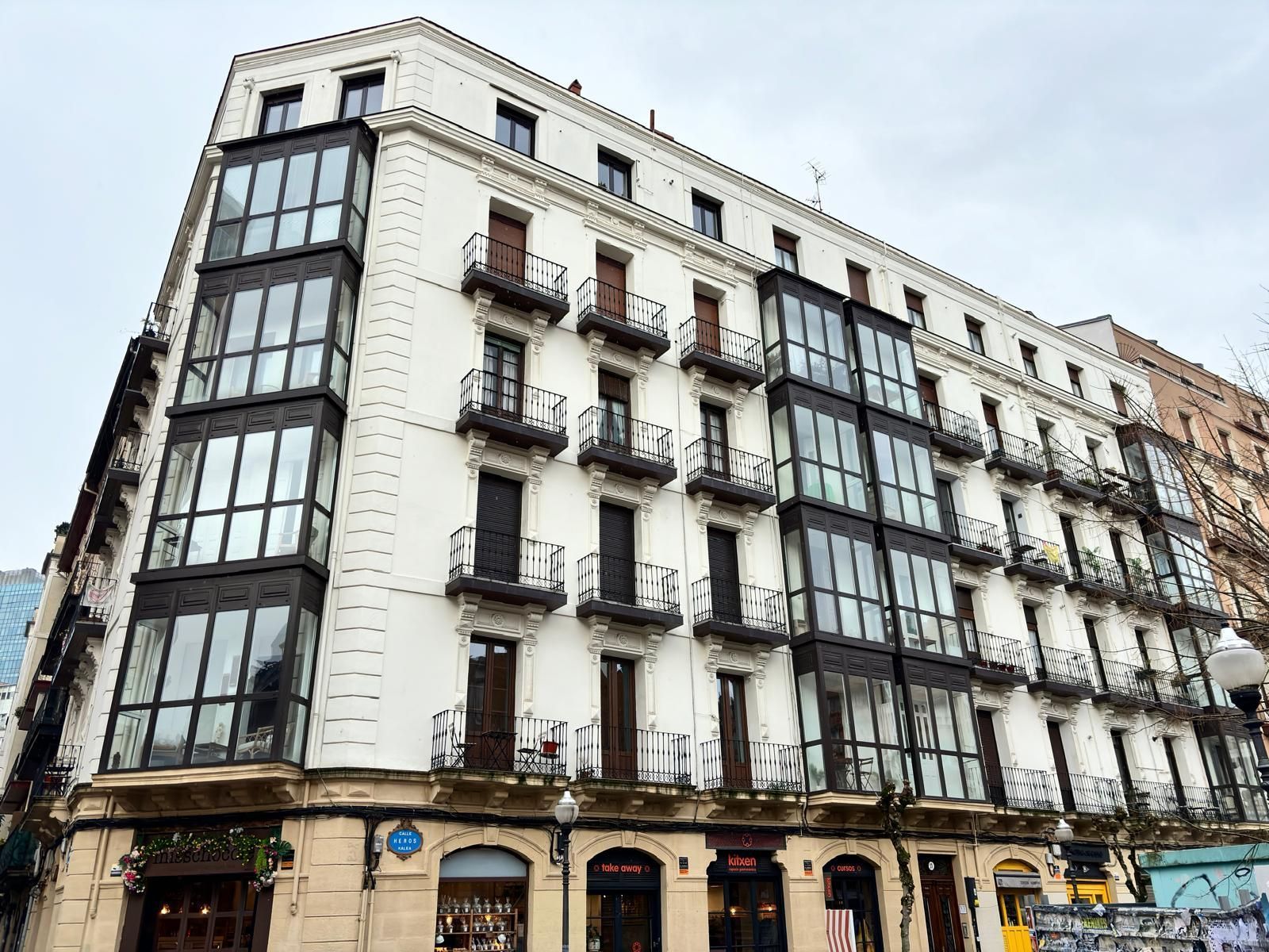 Exterior view of Flat for sale in Bilbao   with Heating and Terrace