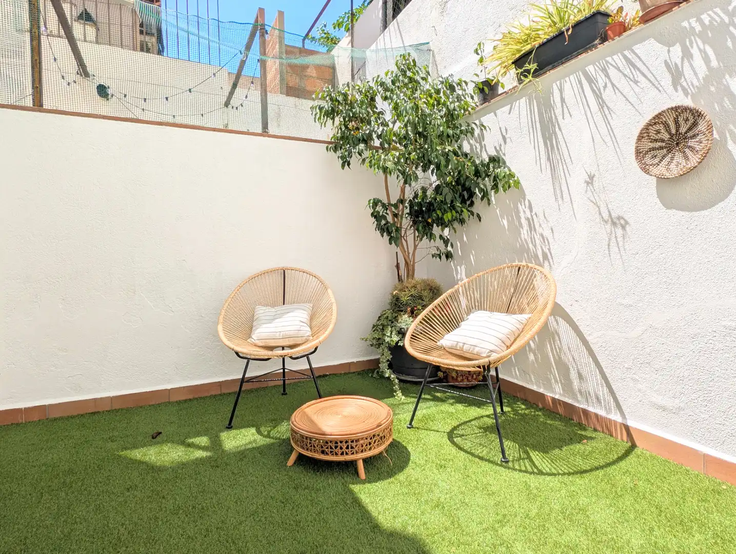 Terrasse von Erdgeschoss zum Verkauf in Mataró mit Klimaanlage, Heizung und Terrasse