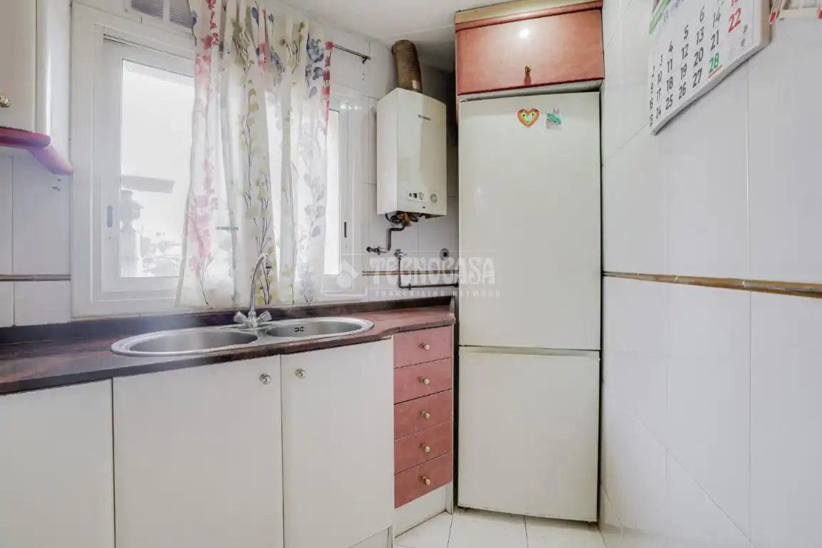 Kitchen of Flat for sale in Ripollet  with Air Conditioner and Balcony