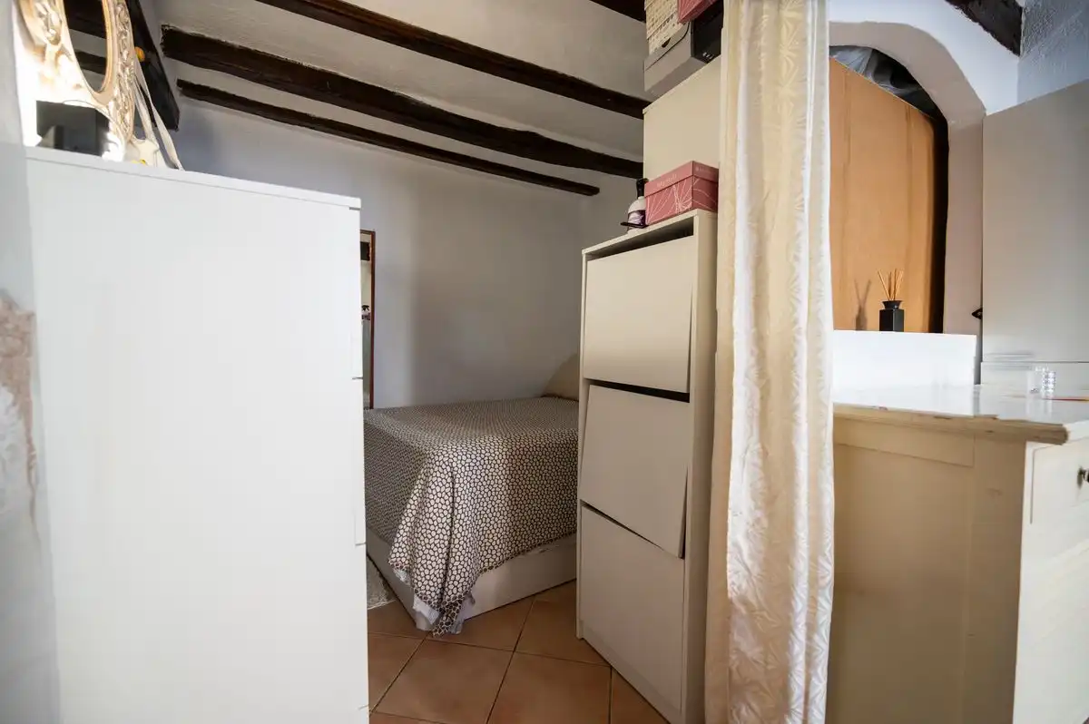 Schlafzimmer von Haus oder Chalet zum Verkauf in Eivissa mit Klimaanlage, Heizung und Möbliert