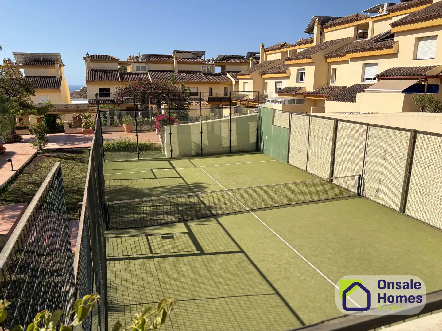 Jardín de Casa adosada en venta en Marbella con Aire acondicionado, Jardín privado y Terraza
