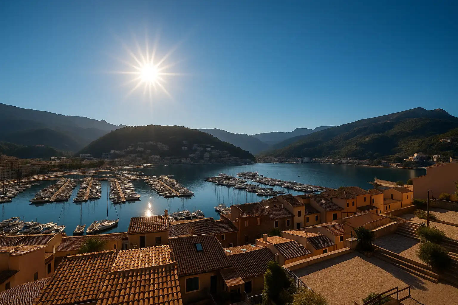 Exterior view of Apartments for sale in Sóller  with Air Conditioner, Parquet flooring and Furnished