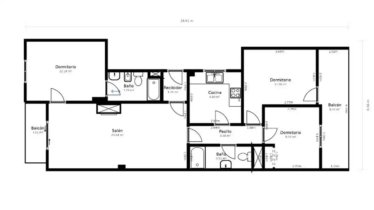 Apartament en venda en Blanes amb Balcó