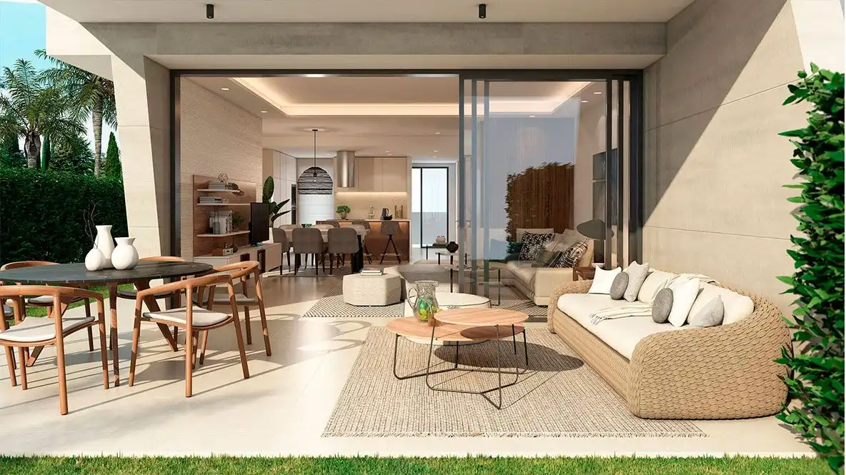 Terrassa de Casa o xalet en venda en Marbella amb Calefacció, Jardí privat i Terrassa