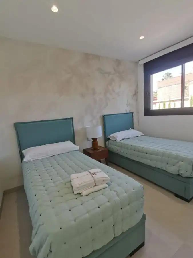 Bedroom of Houses for sale in San Bartolomé  with Private garden, Swimming Pool and Community pool