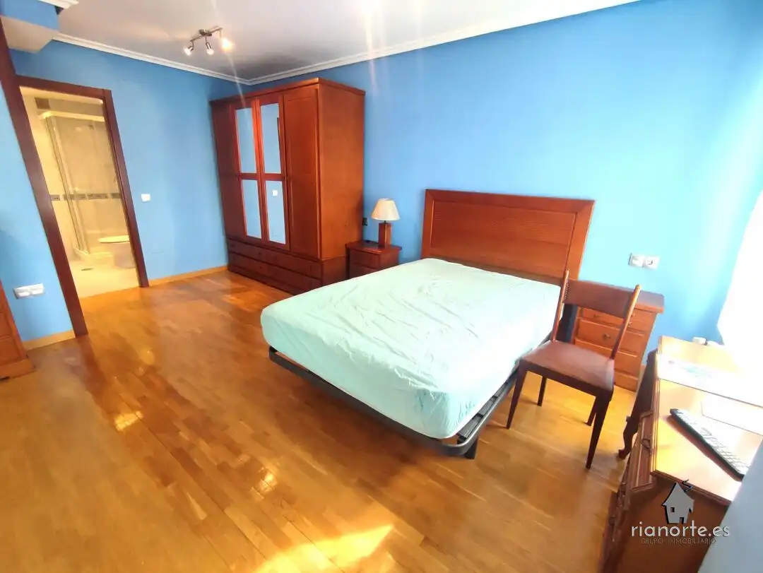 Bedroom of Flat for sale in Langreo  with Heating, Terrace and Storage room
