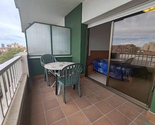 Balcony of Flat to share in  Barcelona Capital  with Air Conditioner, Heating and Terrace