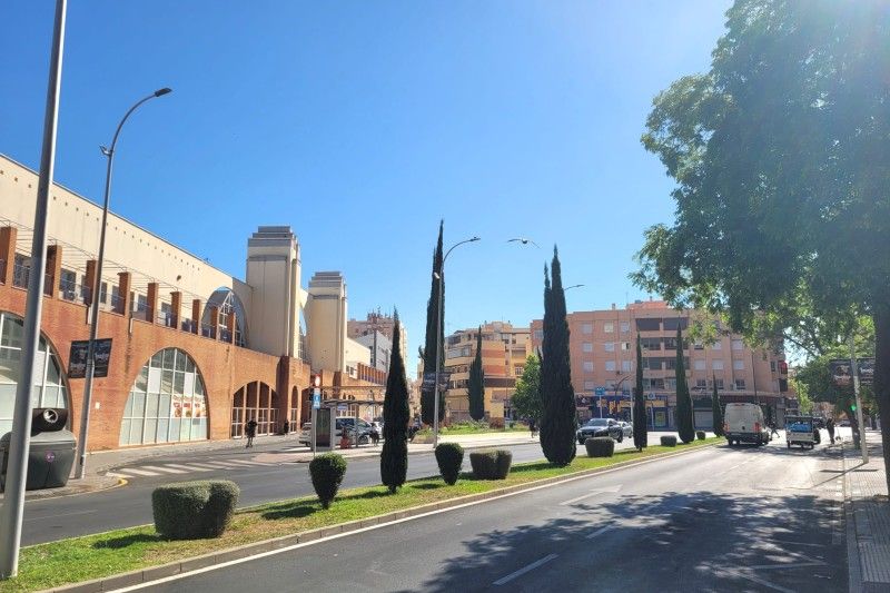 Vista exterior de Pis en venda en Málaga Capital amb Terrassa, Forn i Alarma
