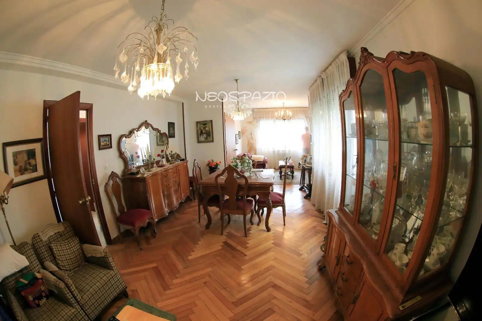 Sala de estar de Casa o chalet en venta en Lugo con Calefacción, Amueblado y Alarma