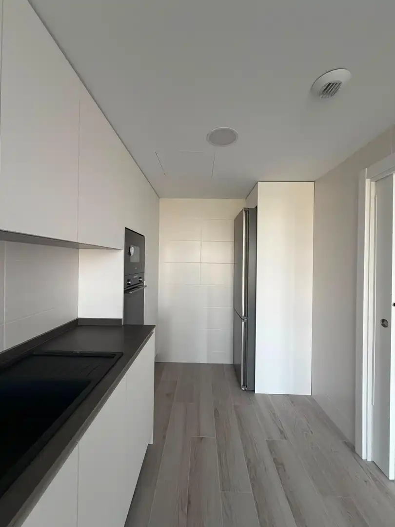 Kitchen of Flat for rent in Madrid  with Heating, Terrace and Storage room