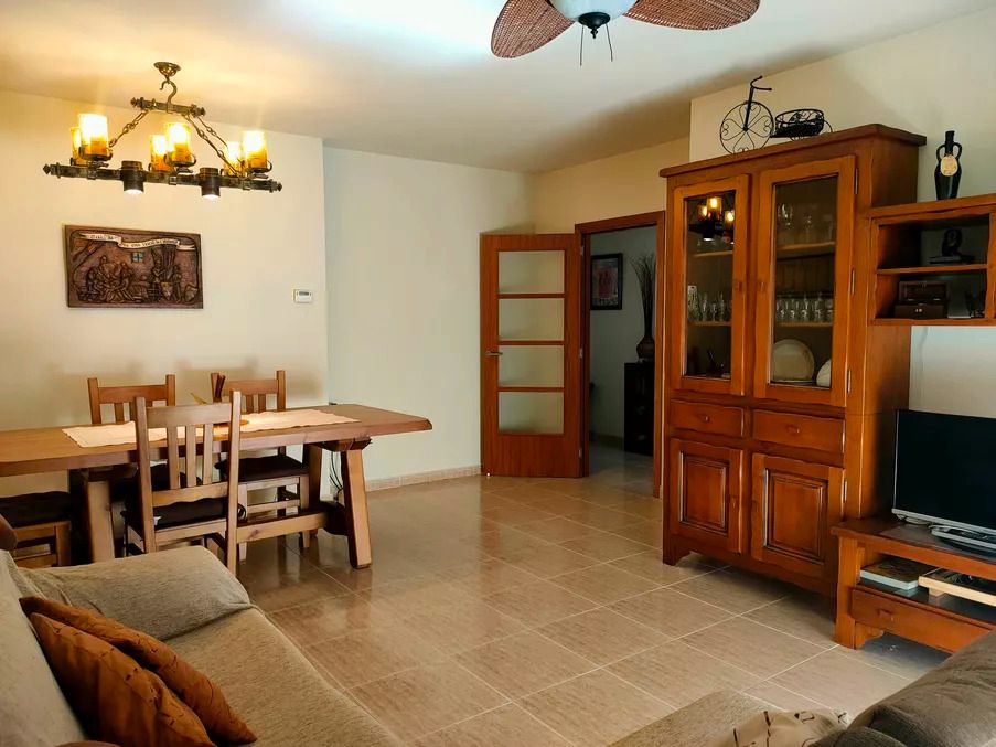 Dining room of Flat for sale in Hostalric  with Heating, Terrace and Storage room