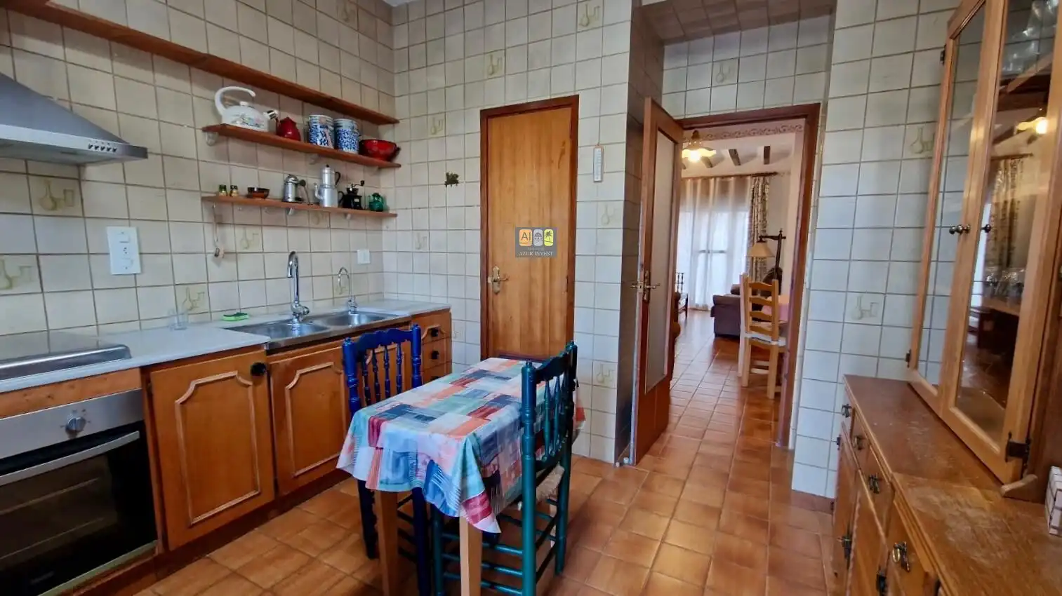 Cocina de Finca rústica en venta en Benimantell con Terraza, Trastero y Amueblado